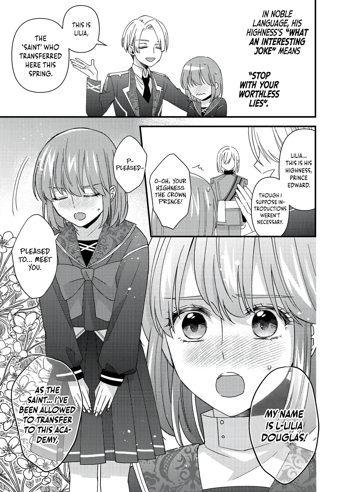 The villainess who is no better than an extra cross-dresses to be a love interest Chapter 12.2 page 3 - 