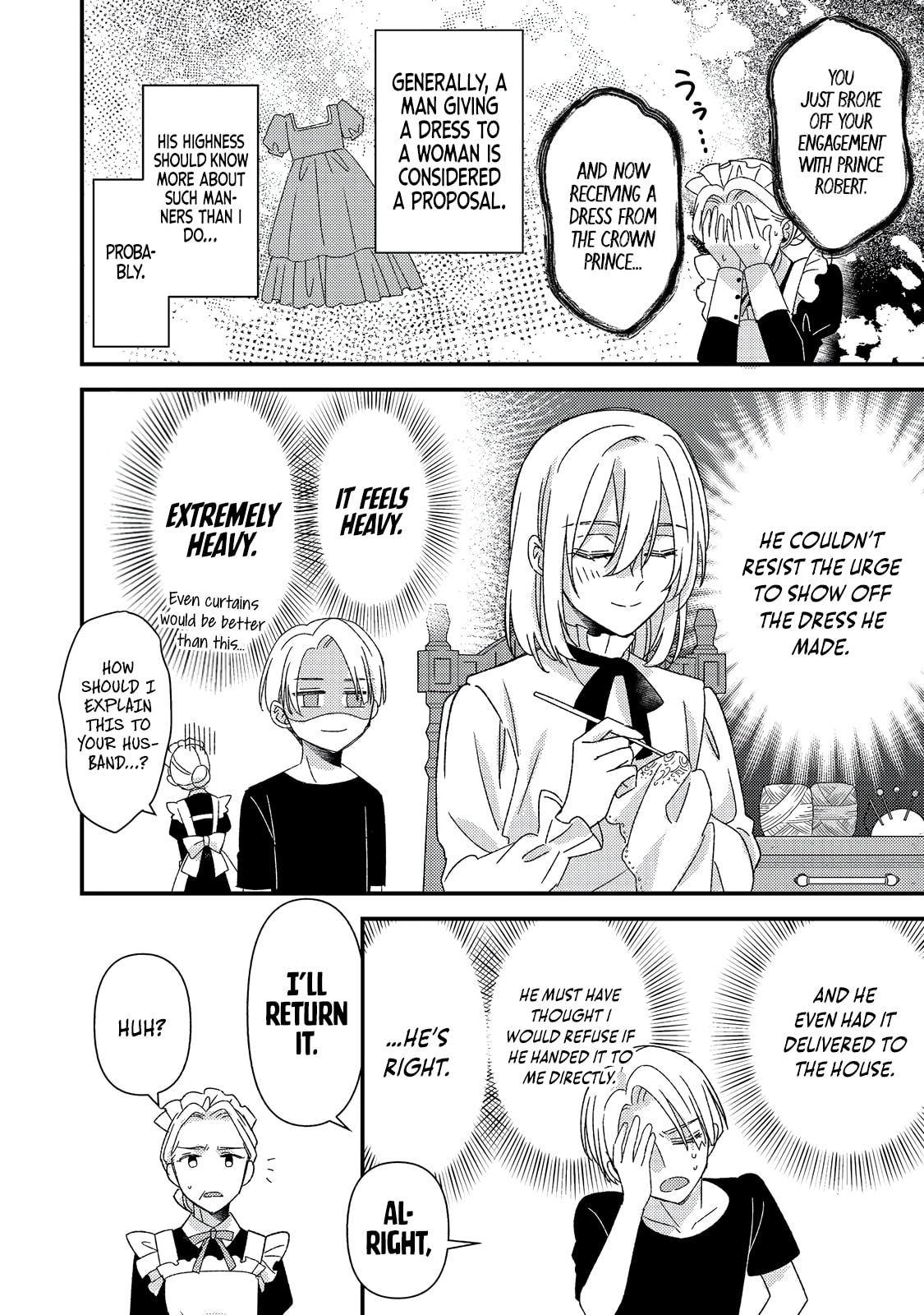 The villainess who is no better than an extra cross-dresses to be a love interest Chapter 12.2 page 21 - 