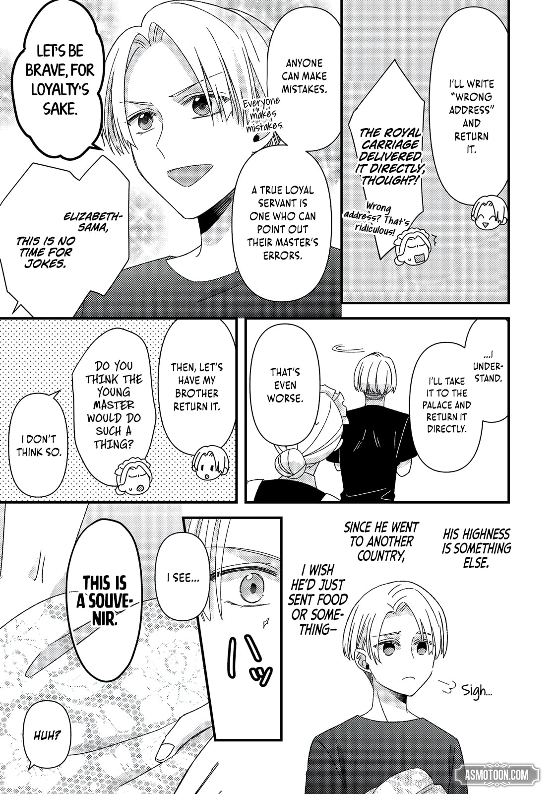 The villainess who is no better than an extra cross-dresses to be a love interest Chapter 12.2 page 22 - 