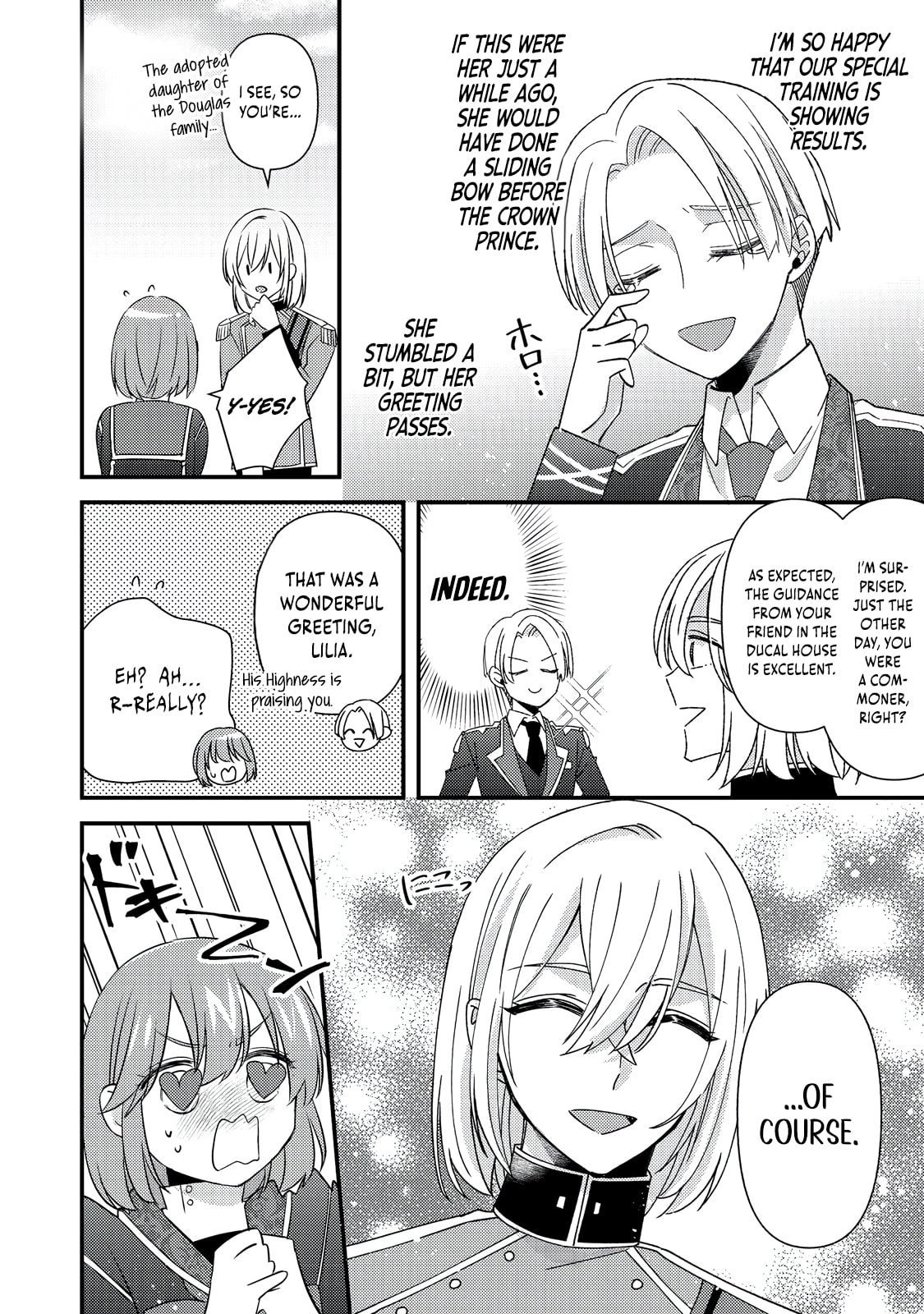 The villainess who is no better than an extra cross-dresses to be a love interest Chapter 12.2 page 4 - 