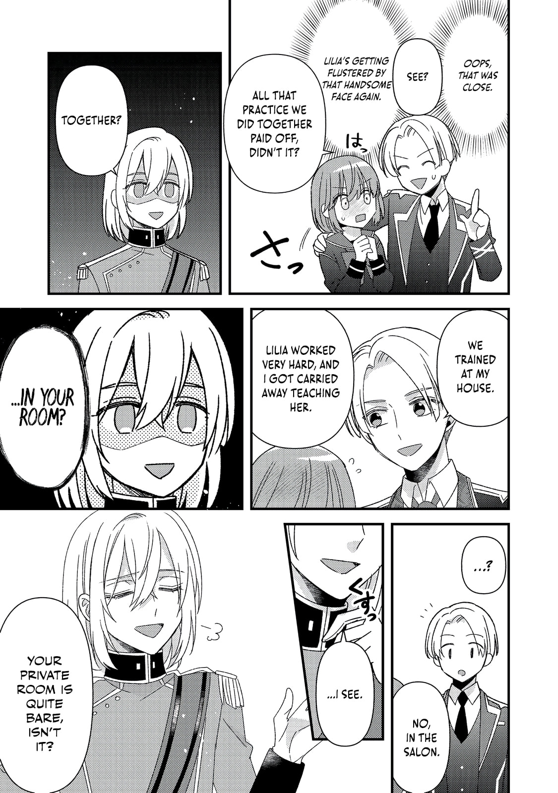 The villainess who is no better than an extra cross-dresses to be a love interest Chapter 12.2 page 5 - 