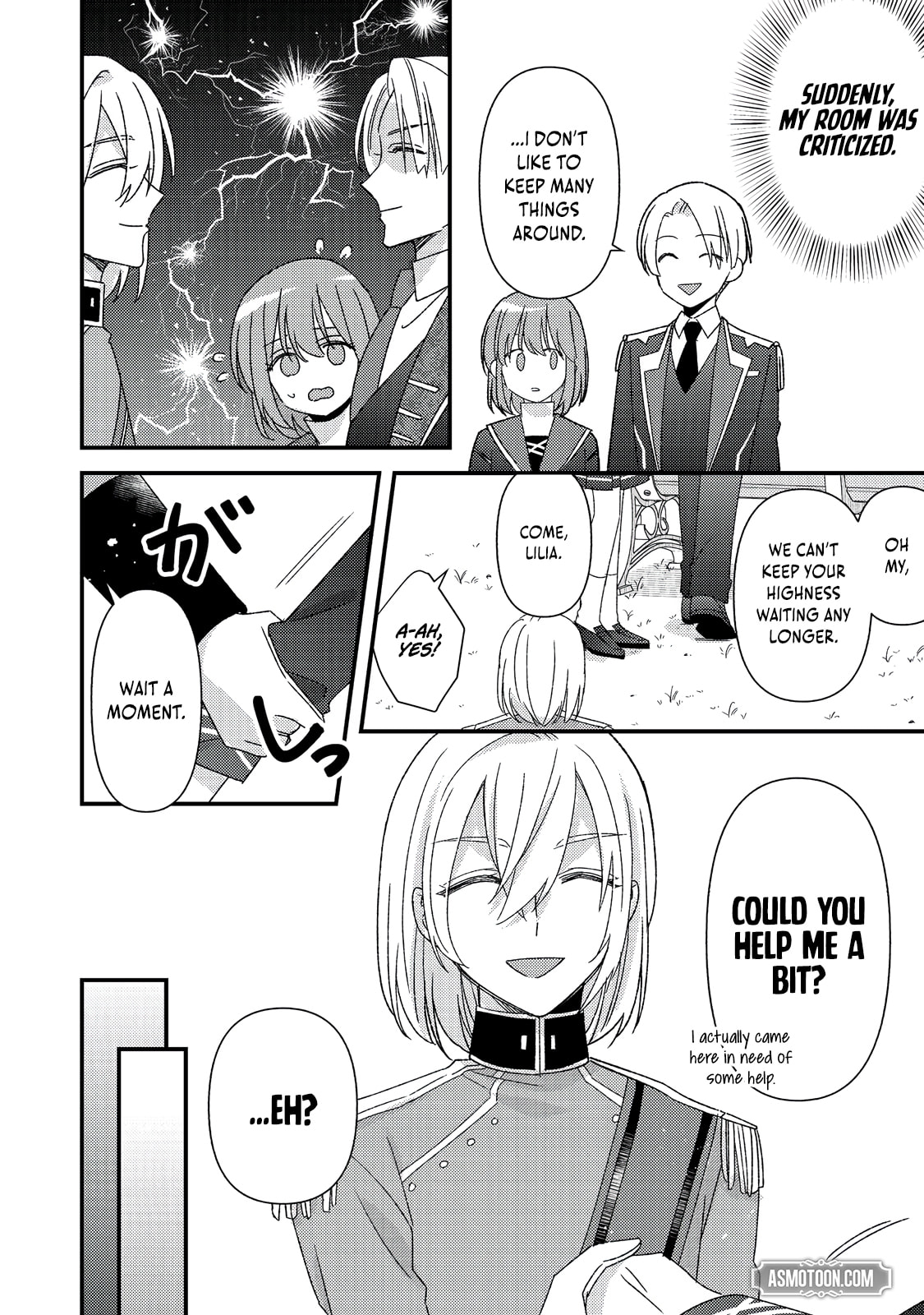 The villainess who is no better than an extra cross-dresses to be a love interest Chapter 12.2 page 6 - 