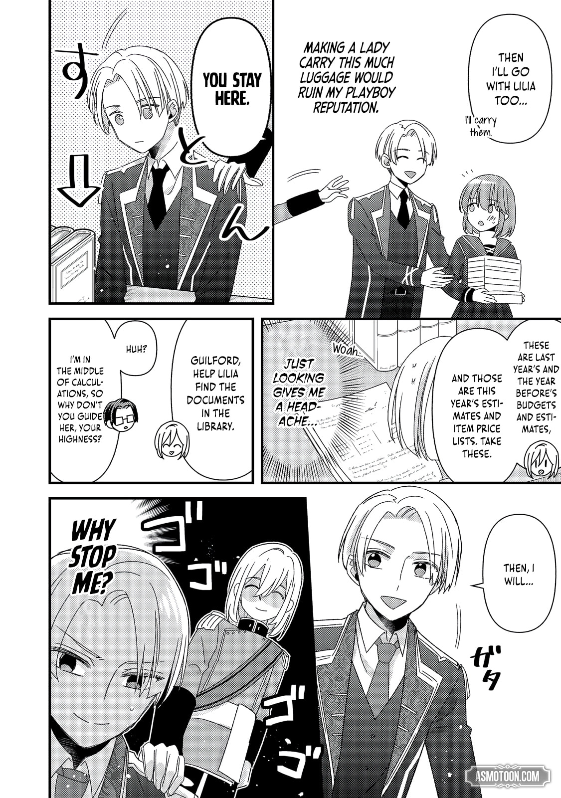 The villainess who is no better than an extra cross-dresses to be a love interest Chapter 12.2 page 10 - 