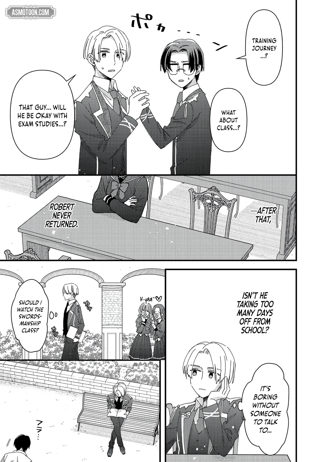 The villainess who is no better than an extra cross-dresses to be a love interest Chapter 13.1 page 14 - 