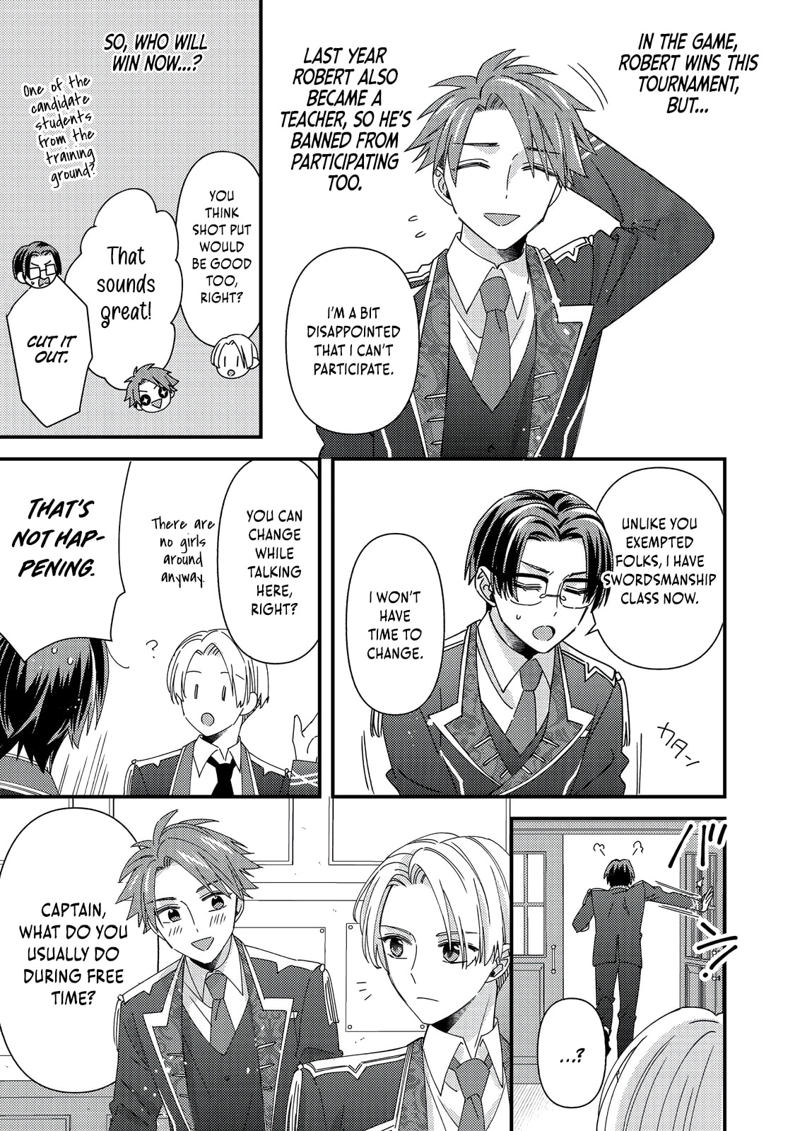 The villainess who is no better than an extra cross-dresses to be a love interest Chapter 13.1 page 4 - 