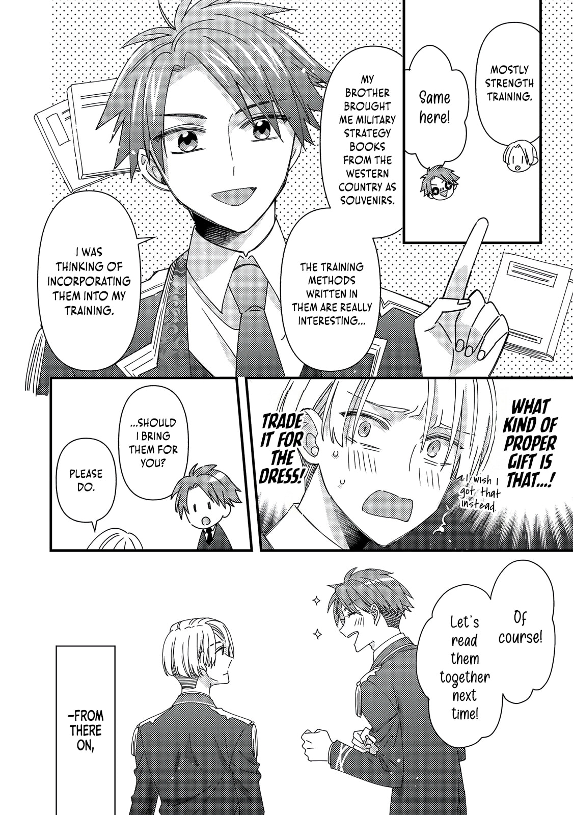 The villainess who is no better than an extra cross-dresses to be a love interest Chapter 13.1 page 5 - 
