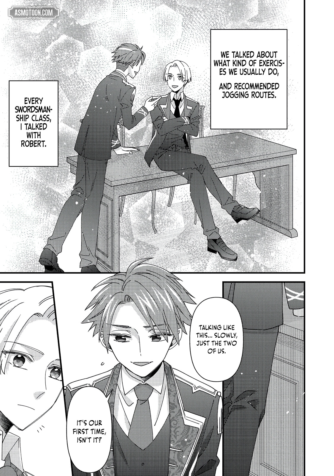 The villainess who is no better than an extra cross-dresses to be a love interest Chapter 13.1 page 6 - 