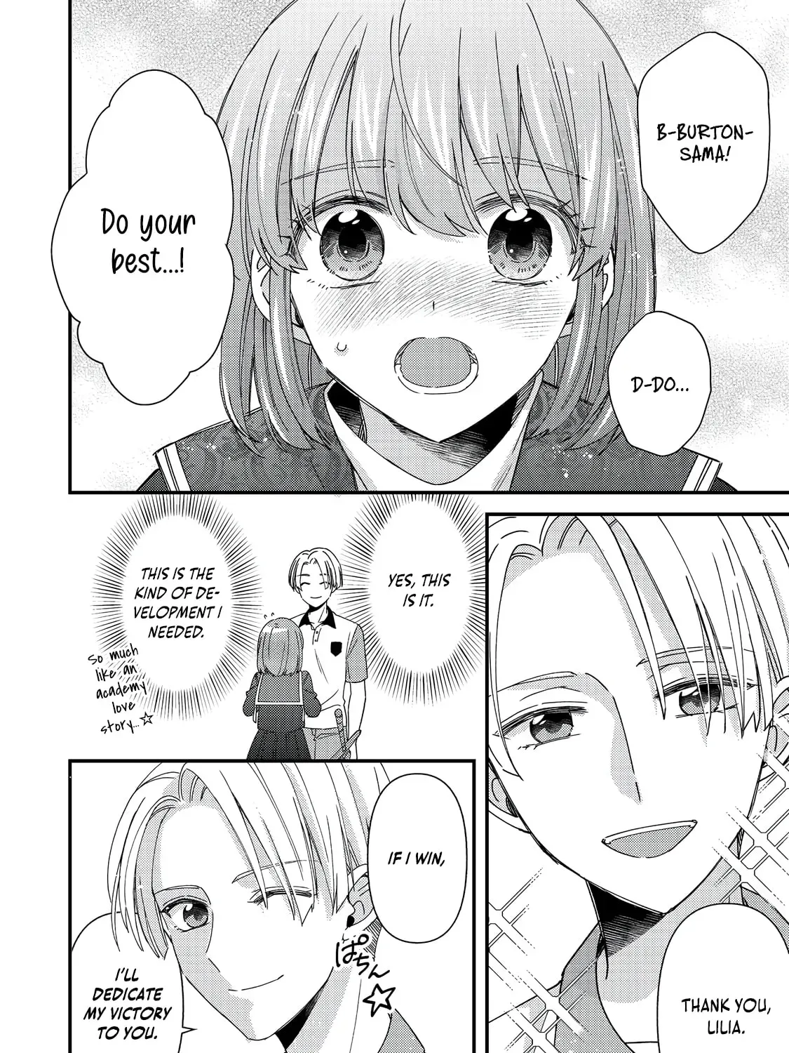 The villainess who is no better than an extra cross-dresses to be a love interest Chapter 13.2 page 2 - 