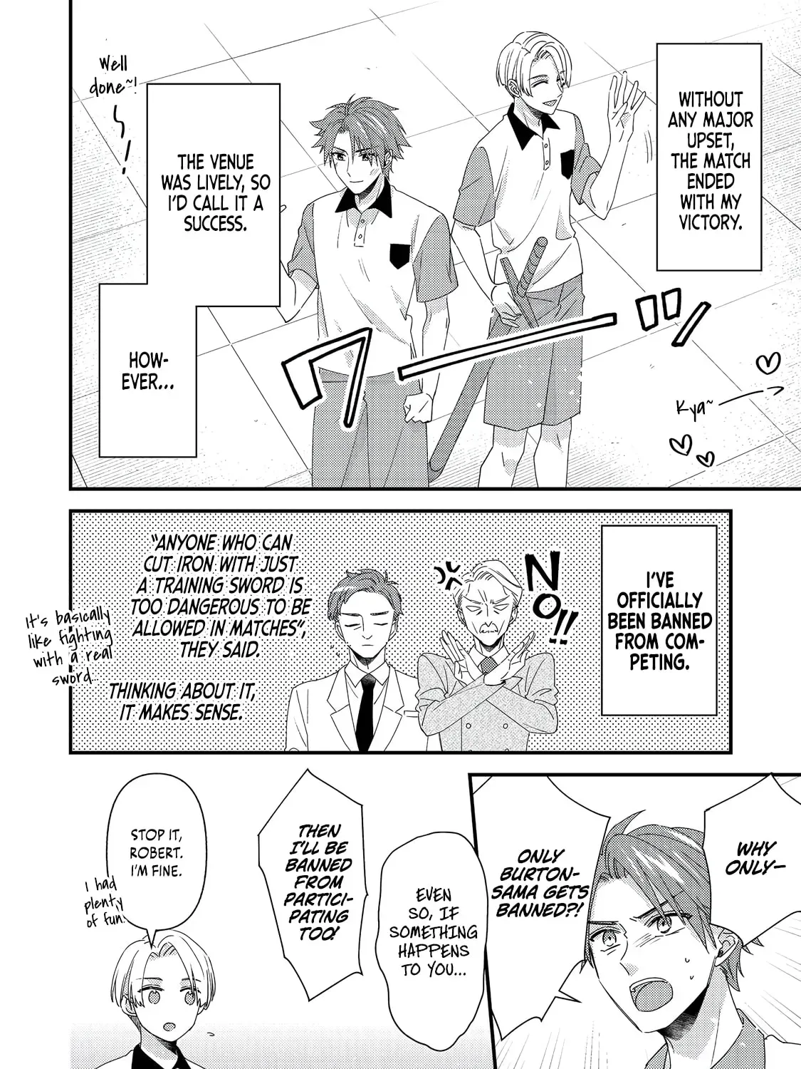 The villainess who is no better than an extra cross-dresses to be a love interest Chapter 13.2 page 24 - 