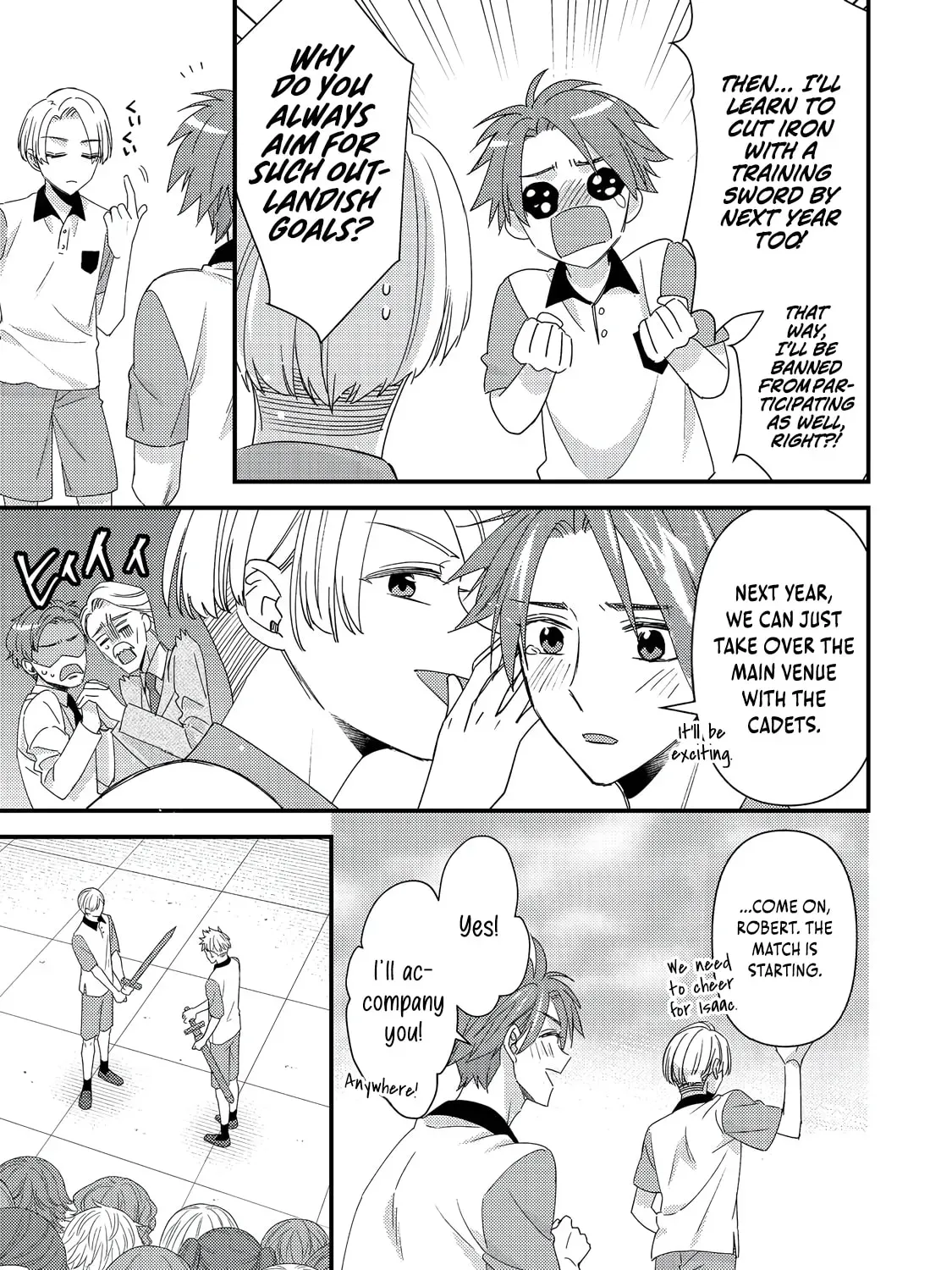 The villainess who is no better than an extra cross-dresses to be a love interest Chapter 13.2 page 26 - 