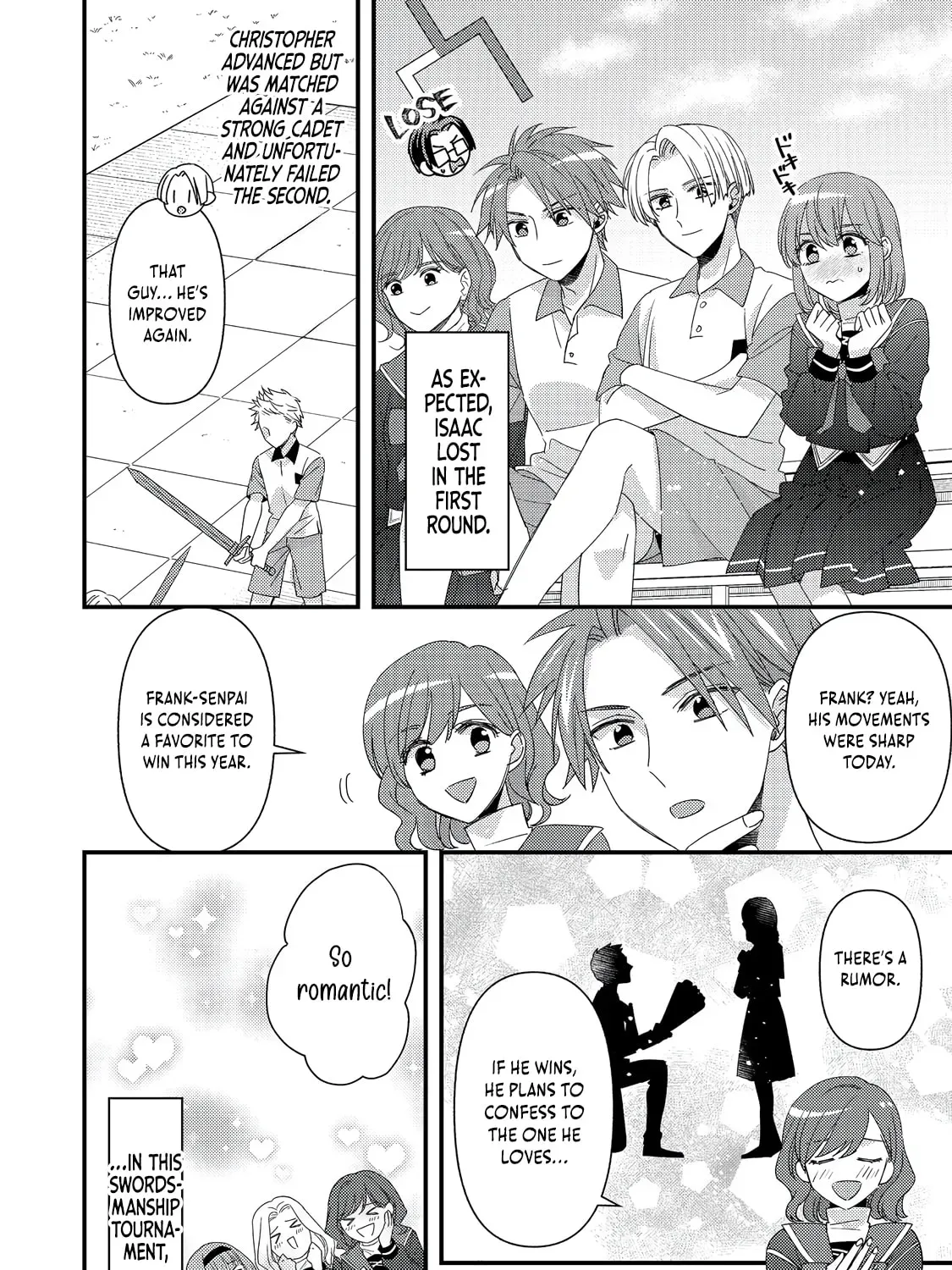 The villainess who is no better than an extra cross-dresses to be a love interest Chapter 13.2 page 28 - 