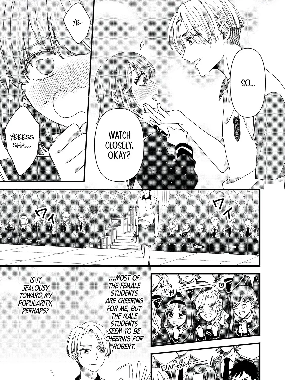 The villainess who is no better than an extra cross-dresses to be a love interest Chapter 13.2 page 4 - 