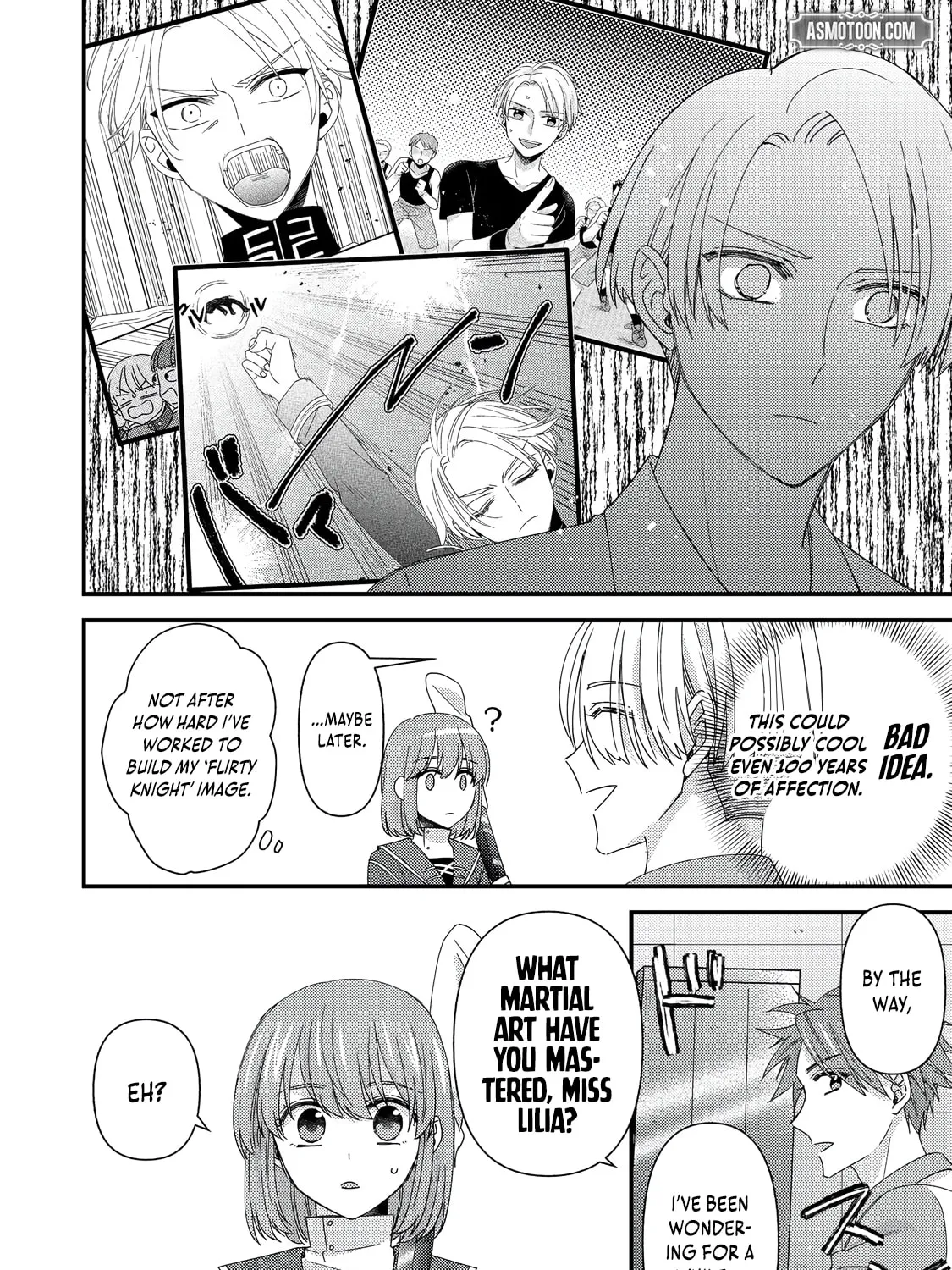 The villainess who is no better than an extra cross-dresses to be a love interest Chapter 13.3 page 14 - 