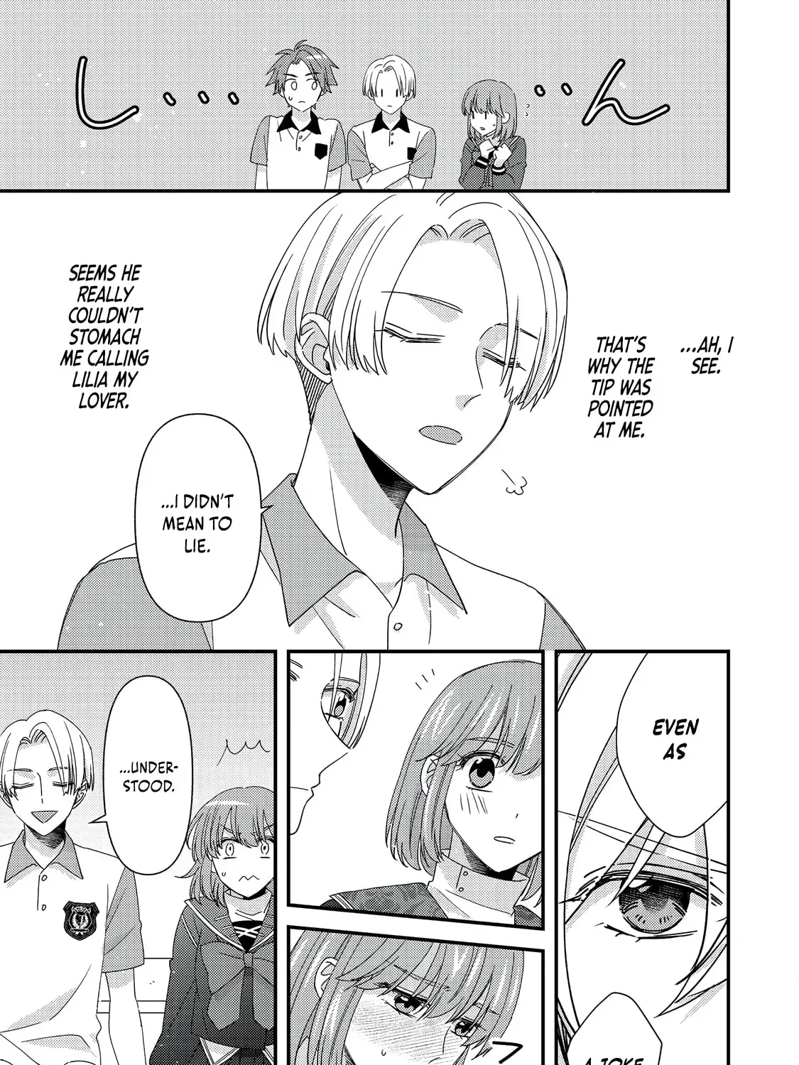 The villainess who is no better than an extra cross-dresses to be a love interest Chapter 13.3 page 8 - 