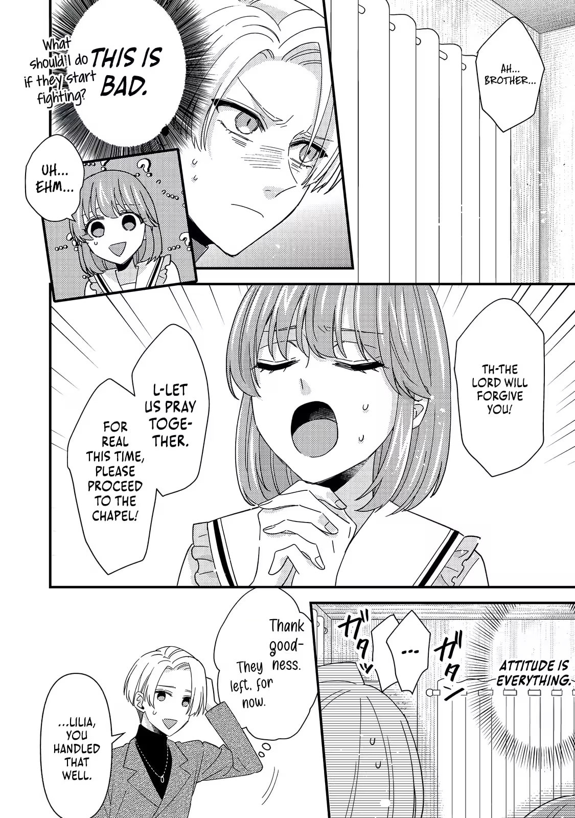 The villainess who is no better than an extra cross-dresses to be a love interest Chapter 14.1 page 15 - 