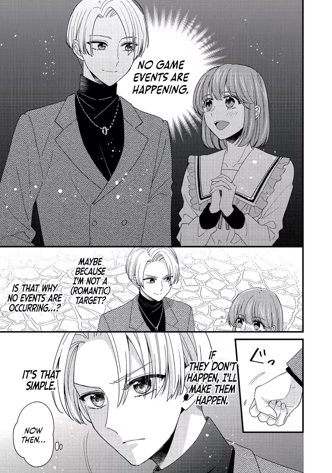 The villainess who is no better than an extra cross-dresses to be a love interest Chapter 14.1 page 4 - 