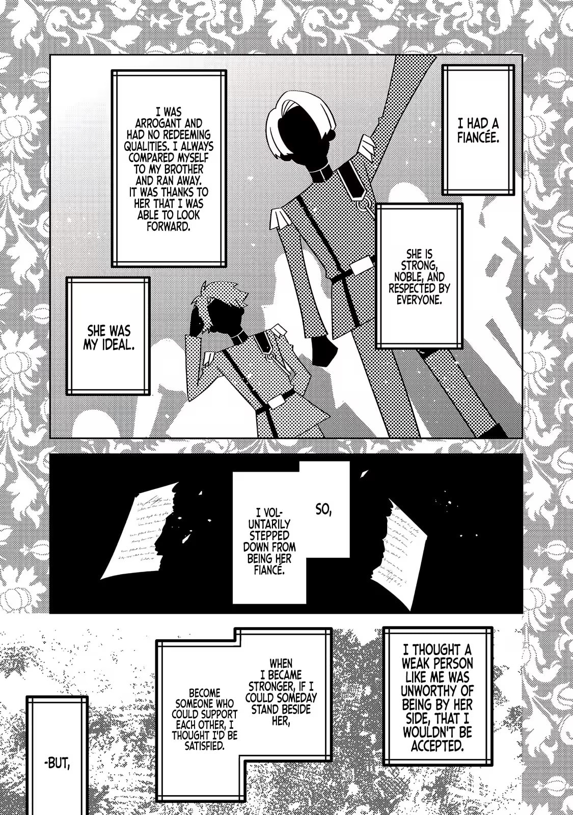 The villainess who is no better than an extra cross-dresses to be a love interest Chapter 14.1 page 8 - 