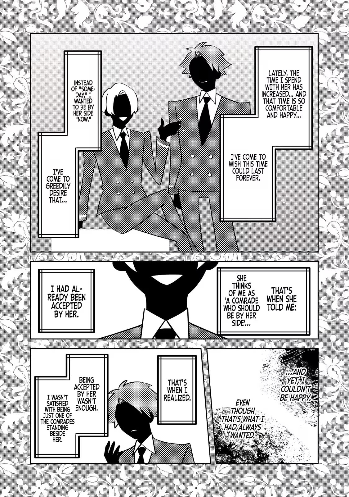 The villainess who is no better than an extra cross-dresses to be a love interest Chapter 14.1 page 9 - 