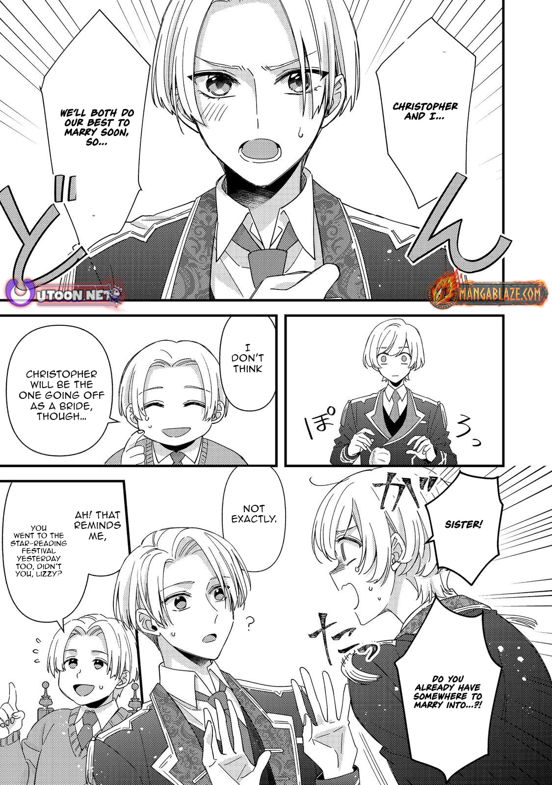 The villainess who is no better than an extra cross-dresses to be a love interest Chapter 14.2 page 13 - 