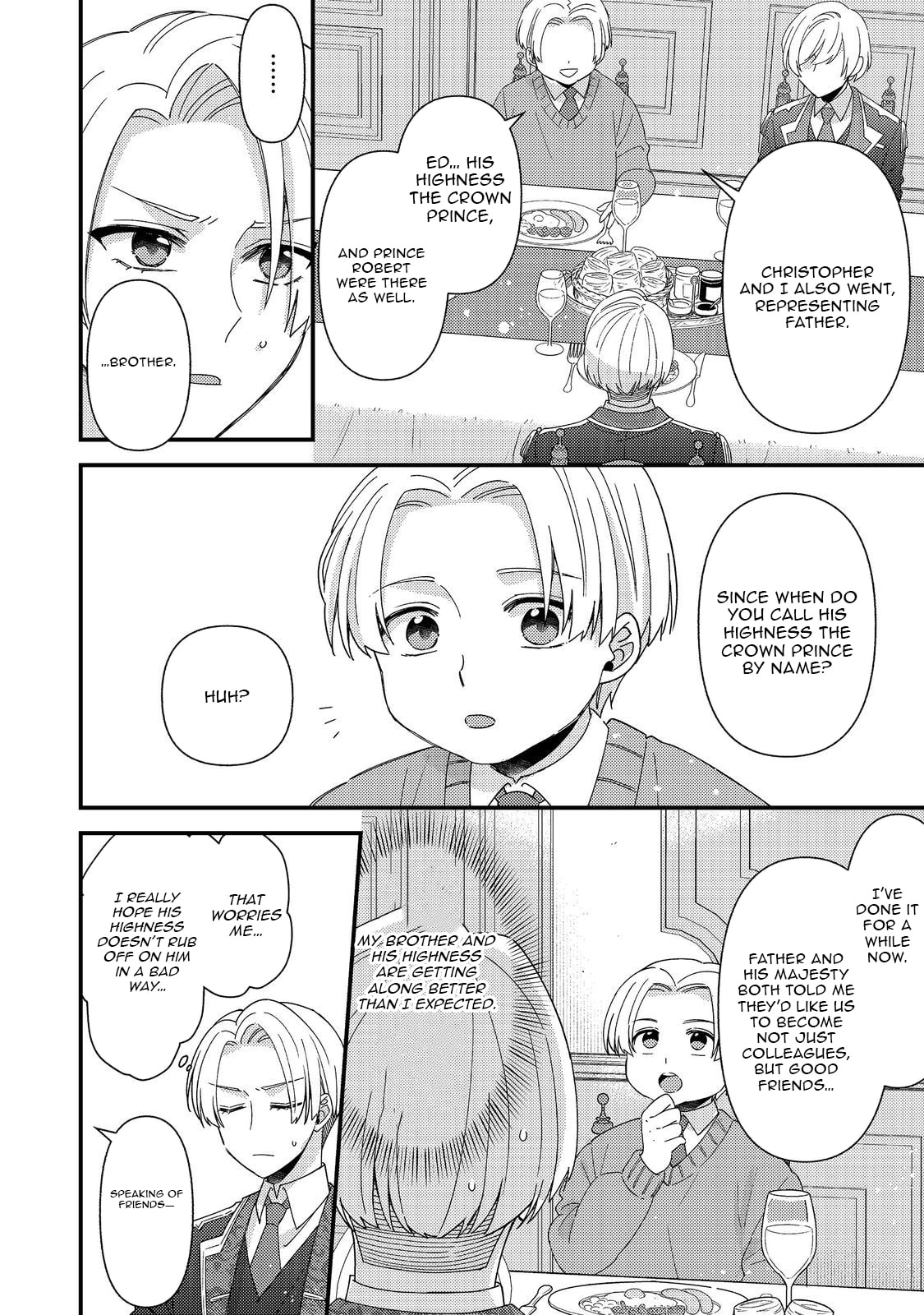 The villainess who is no better than an extra cross-dresses to be a love interest Chapter 14.2 page 14 - 