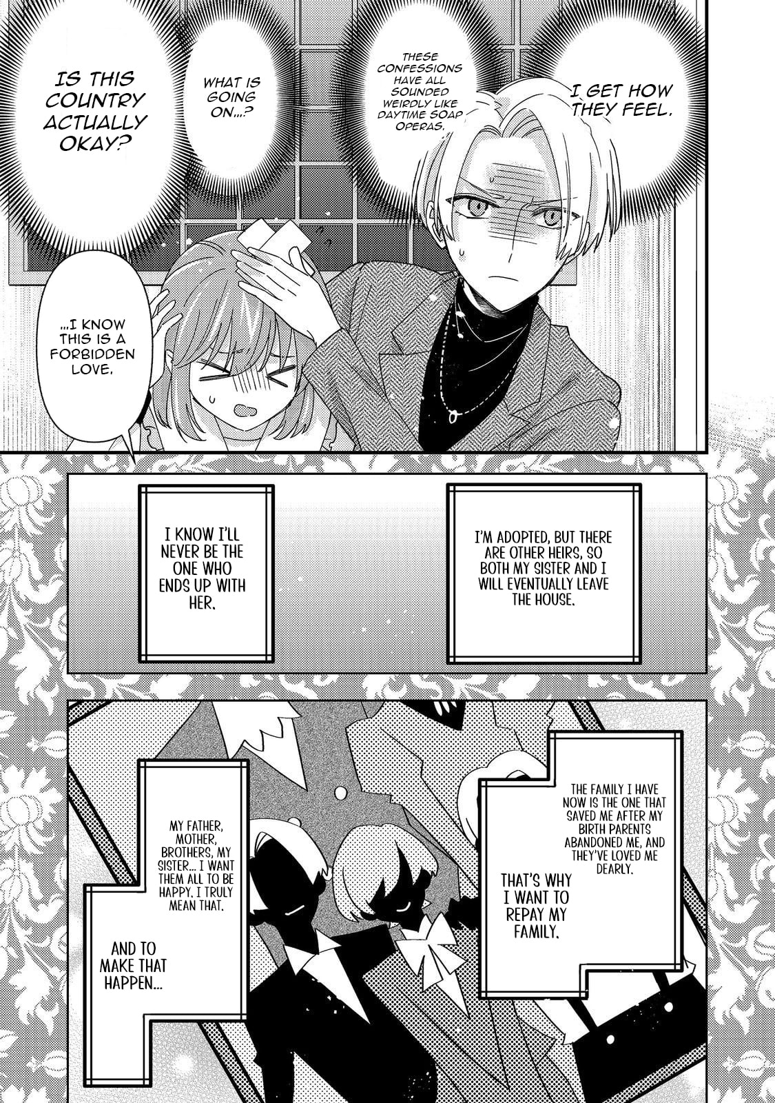 The villainess who is no better than an extra cross-dresses to be a love interest Chapter 14.2 page 3 - 