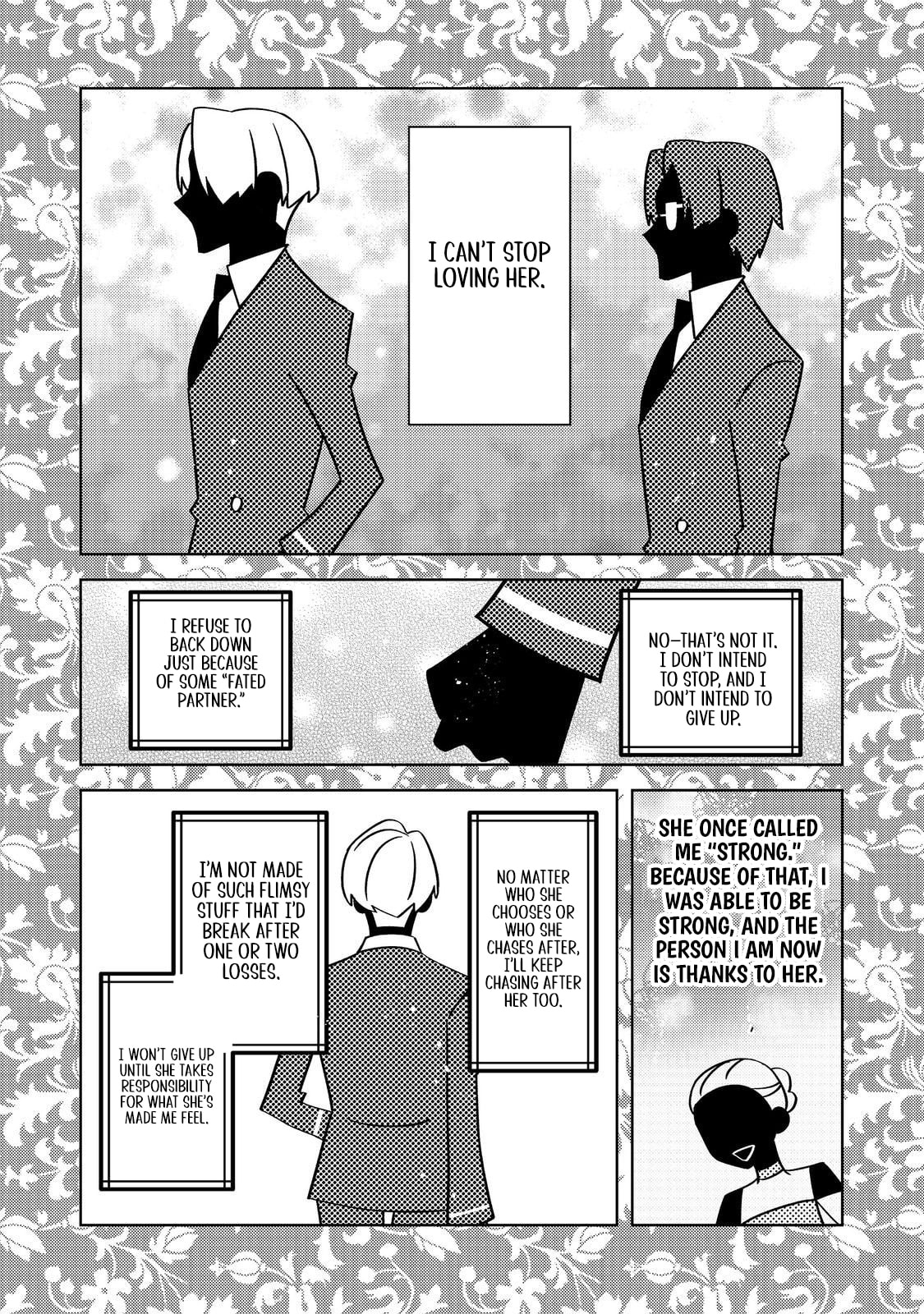 The villainess who is no better than an extra cross-dresses to be a love interest Chapter 14.2 page 8 - 