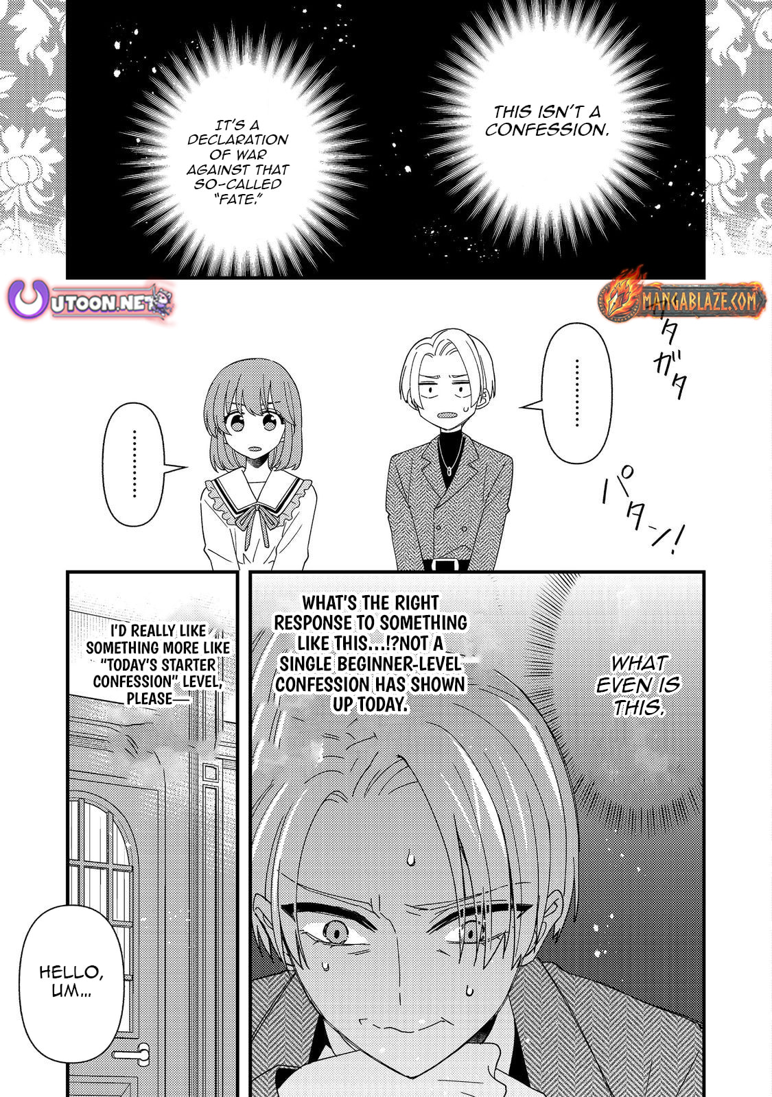The villainess who is no better than an extra cross-dresses to be a love interest Chapter 14.2 page 9 - 