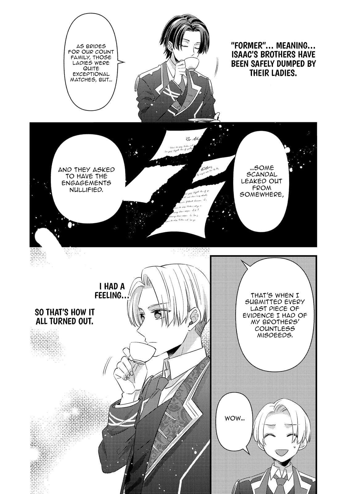 The villainess who is no better than an extra cross-dresses to be a love interest Chapter 15.1 page 12 - 