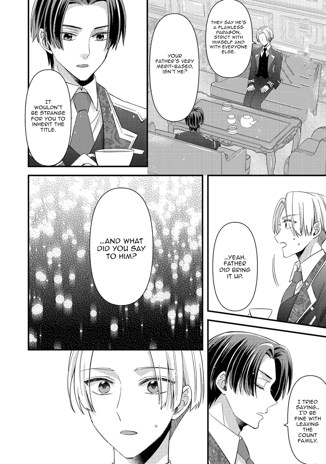 The villainess who is no better than an extra cross-dresses to be a love interest Chapter 15.1 page 14 - 