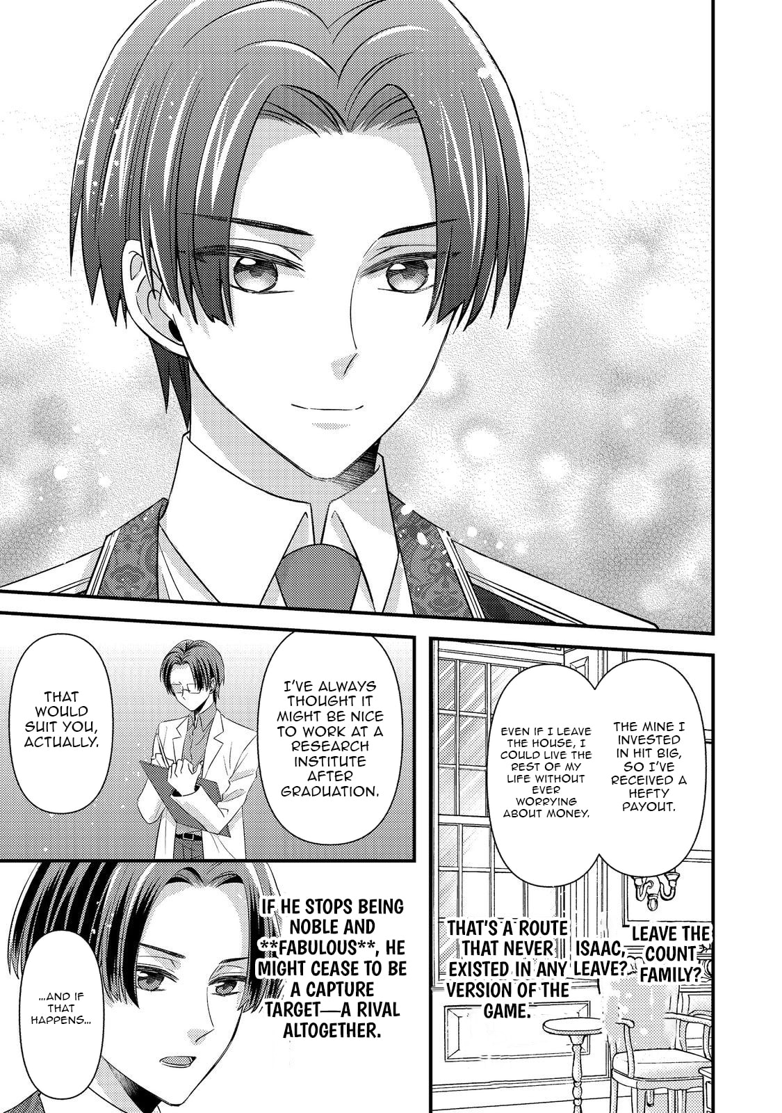 The villainess who is no better than an extra cross-dresses to be a love interest Chapter 15.1 page 15 - 
