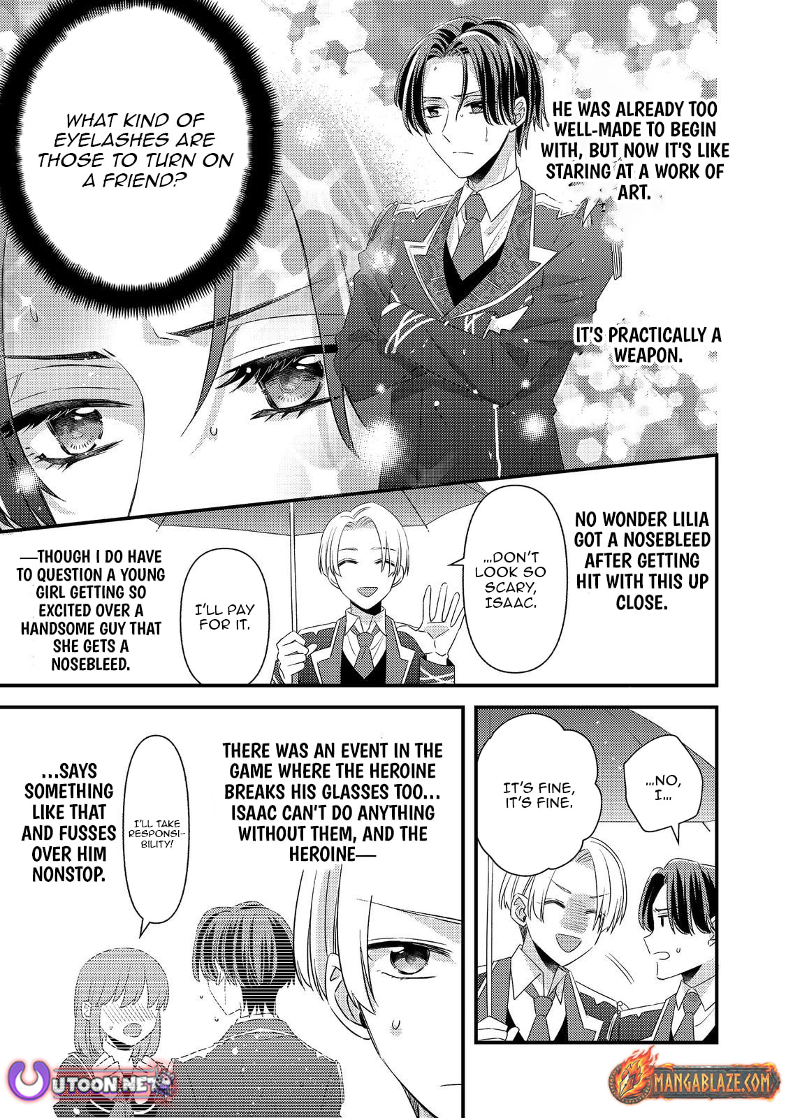The villainess who is no better than an extra cross-dresses to be a love interest Chapter 15.1 page 9 - 