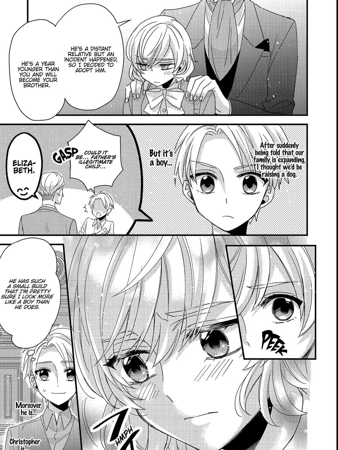 The villainess who is no better than an extra cross-dresses to be a love interest Chapter 2 page 11 - 