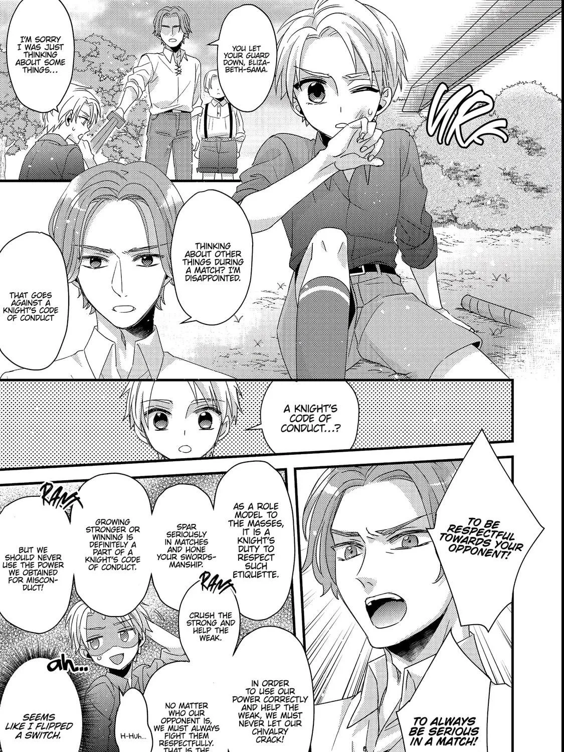 The villainess who is no better than an extra cross-dresses to be a love interest Chapter 2 page 19 - 