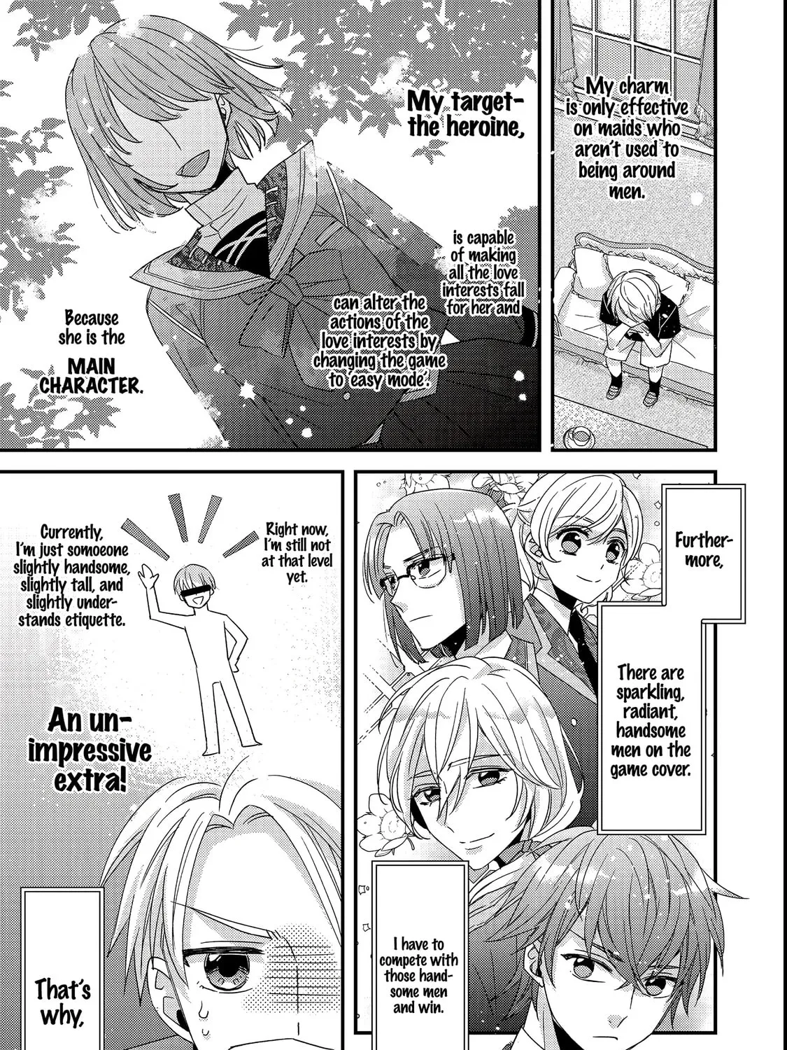 The villainess who is no better than an extra cross-dresses to be a love interest Chapter 2 page 7 - 