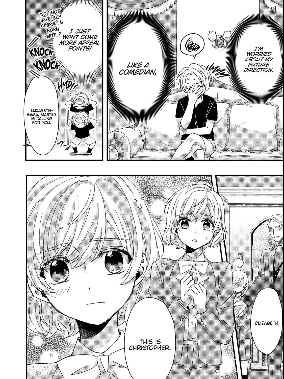 The villainess who is no better than an extra cross-dresses to be a love interest Chapter 2 page 9 - 