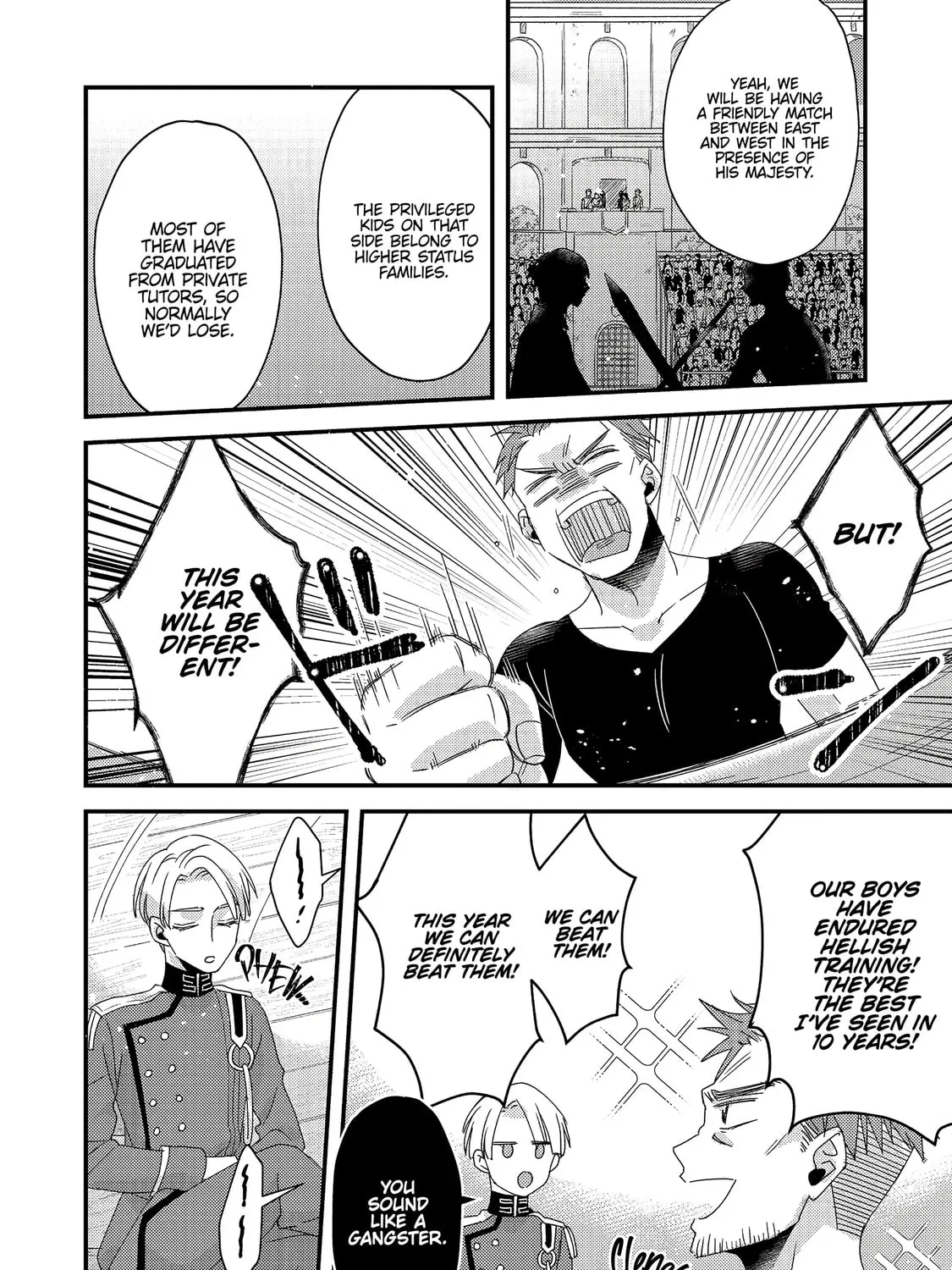 The villainess who is no better than an extra cross-dresses to be a love interest Chapter 3 page 45 - 