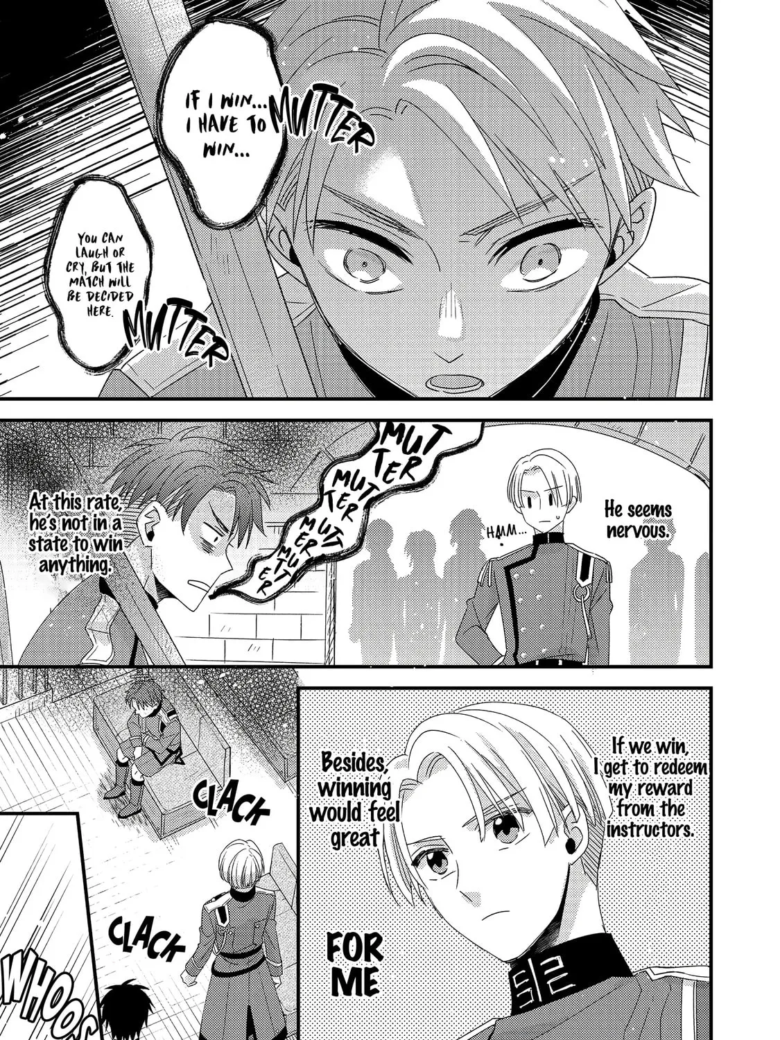 The villainess who is no better than an extra cross-dresses to be a love interest Chapter 3 page 63 - 