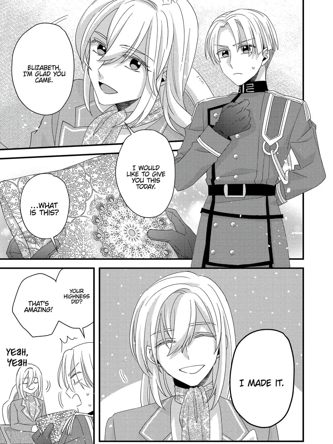 The villainess who is no better than an extra cross-dresses to be a love interest Chapter 4 page 103 - 