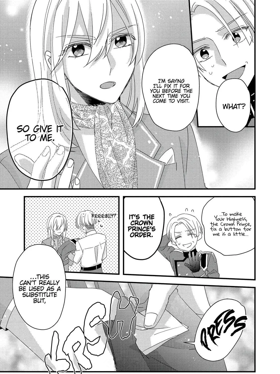 The villainess who is no better than an extra cross-dresses to be a love interest Chapter 4 page 107 - 