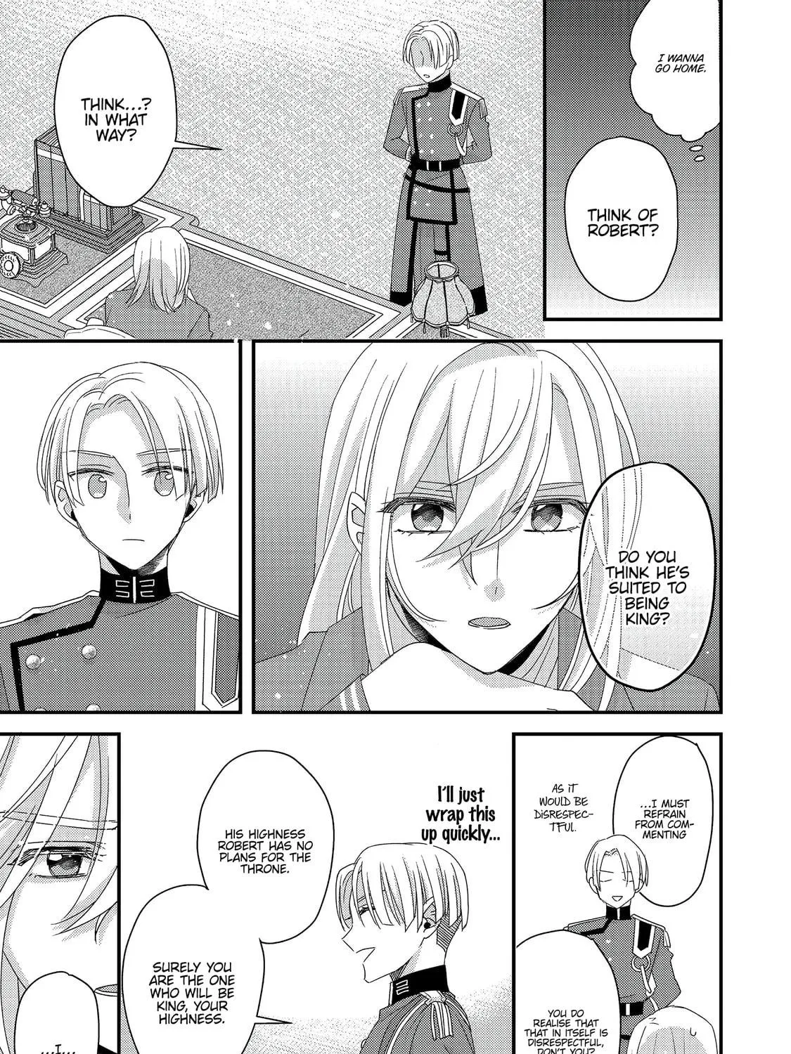 The villainess who is no better than an extra cross-dresses to be a love interest Chapter 4 page 35 - 