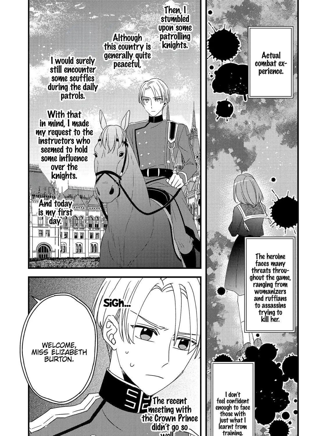 The villainess who is no better than an extra cross-dresses to be a love interest Chapter 4 page 5 - 