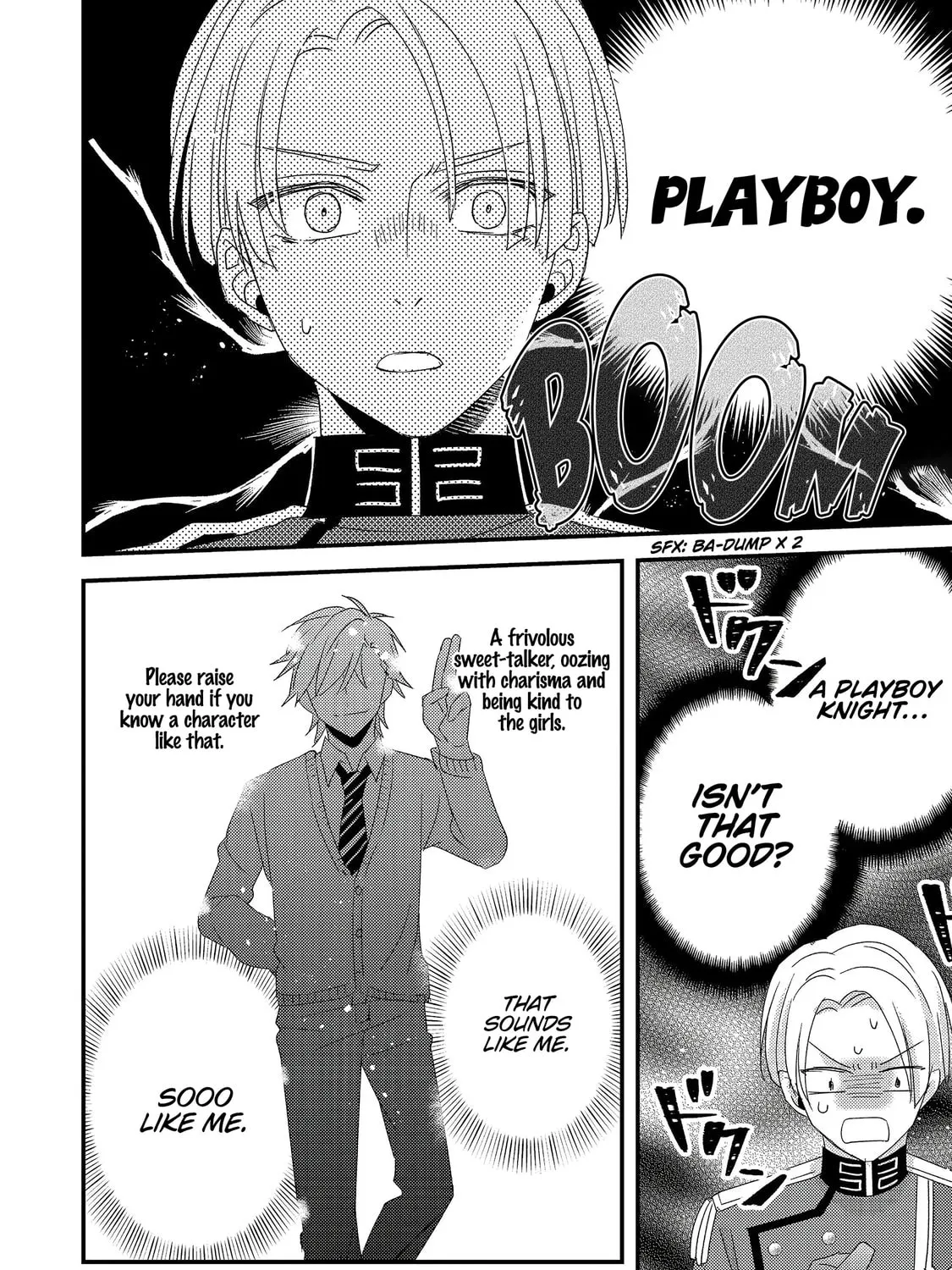 The villainess who is no better than an extra cross-dresses to be a love interest Chapter 4 page 61 - 