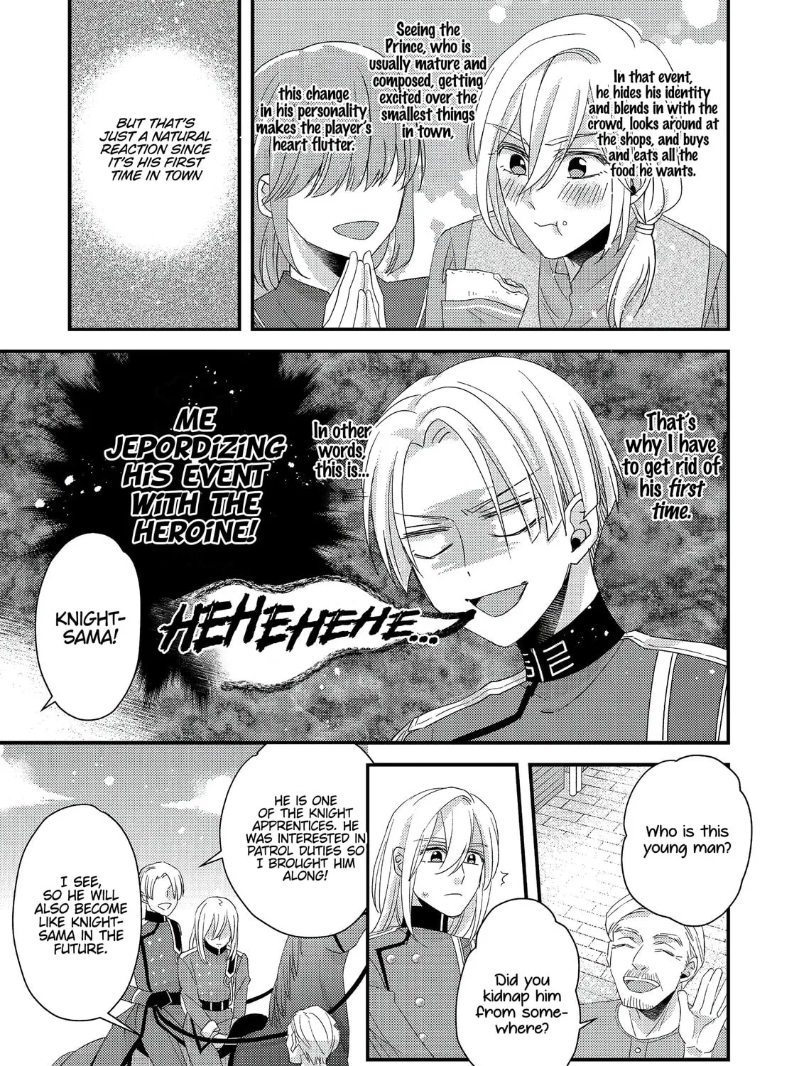 The villainess who is no better than an extra cross-dresses to be a love interest Chapter 4 page 67 - 
