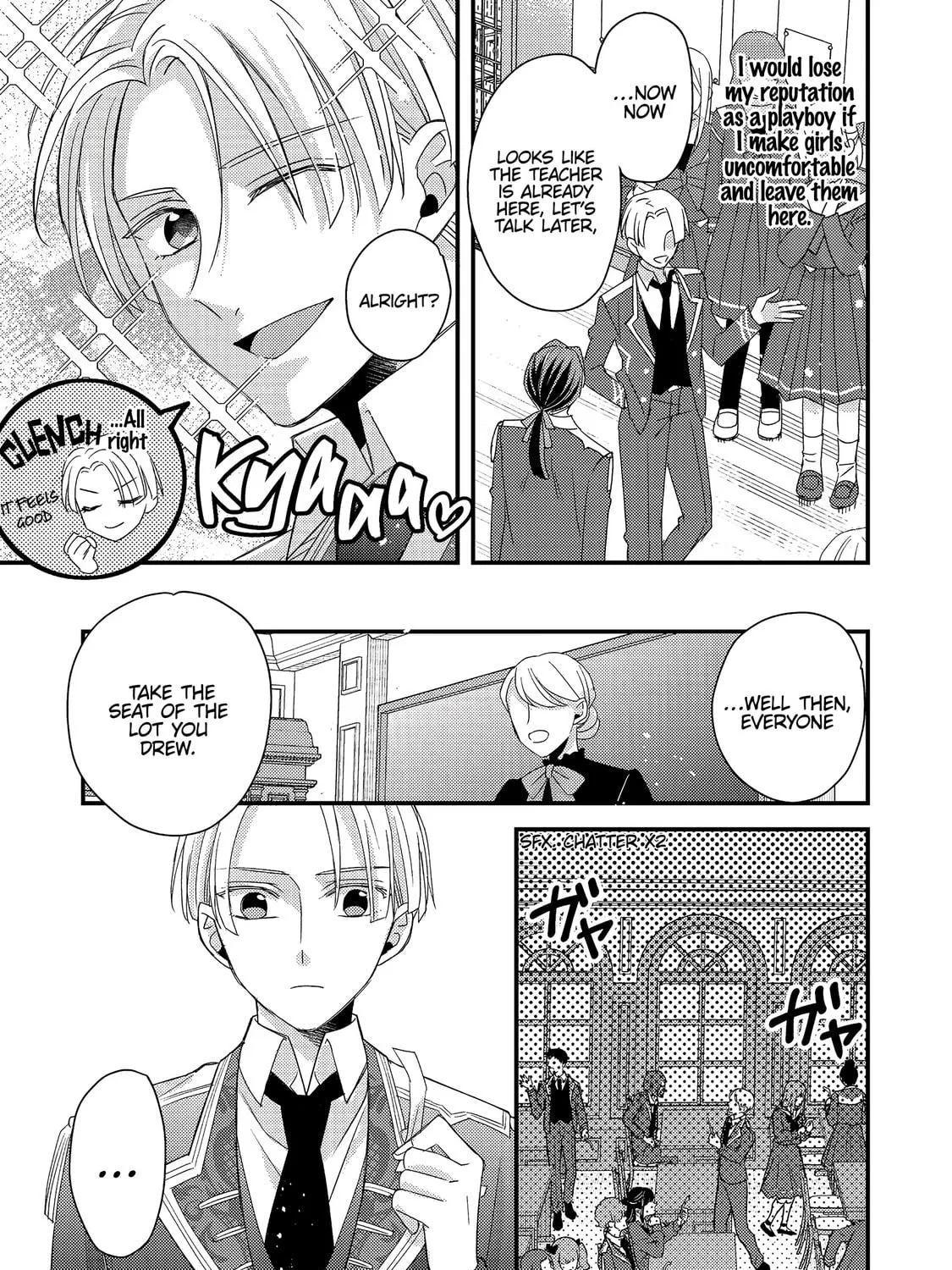 The villainess who is no better than an extra cross-dresses to be a love interest Chapter 5 page 19 - 