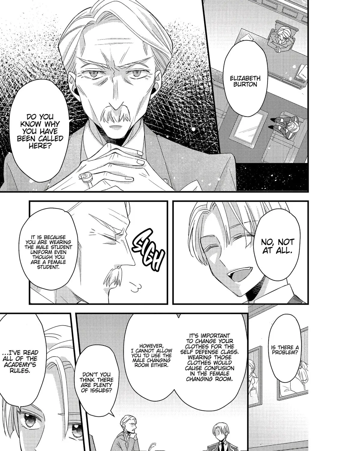 The villainess who is no better than an extra cross-dresses to be a love interest Chapter 5 page 27 - 