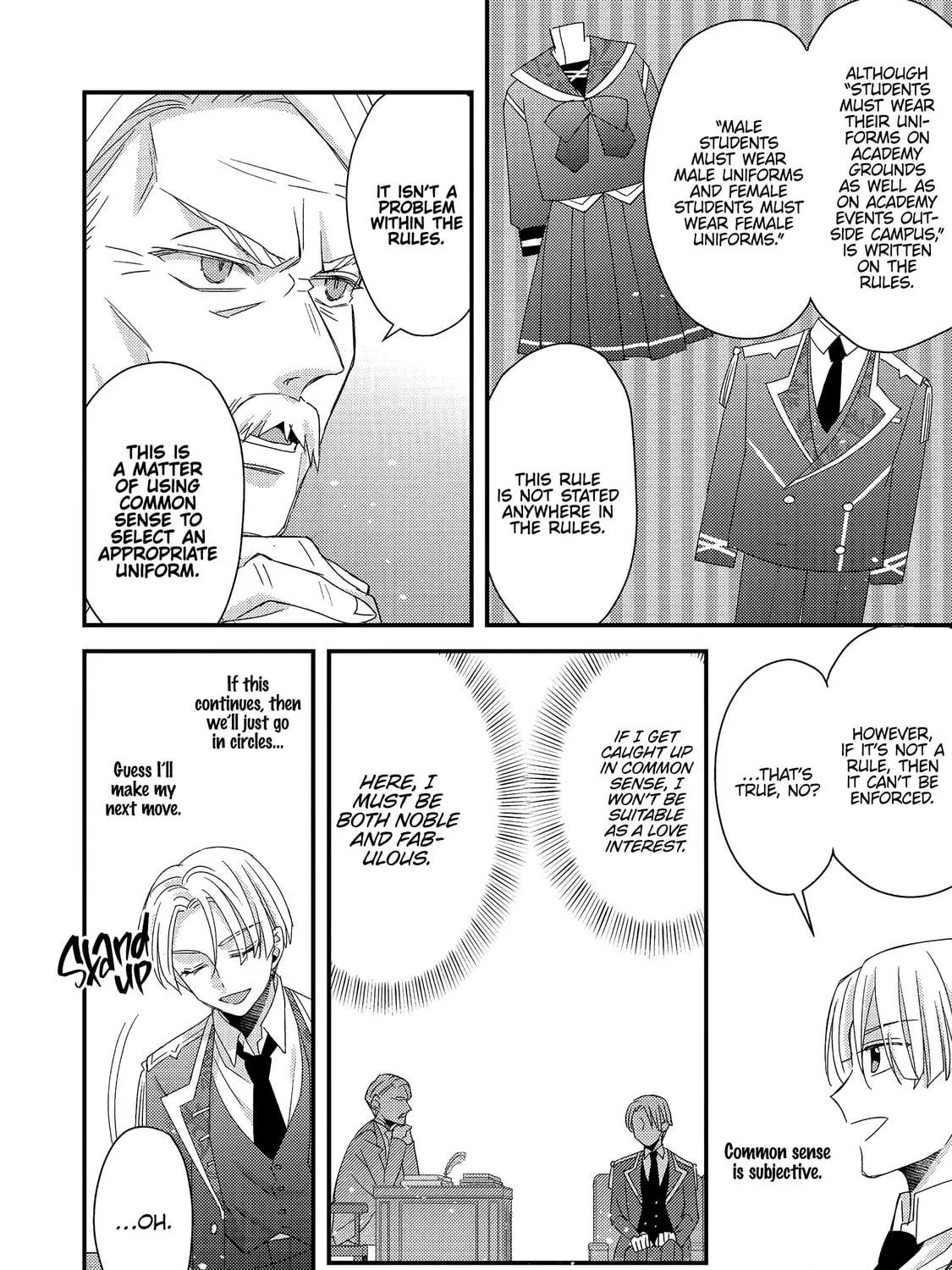 The villainess who is no better than an extra cross-dresses to be a love interest Chapter 5 page 29 - 
