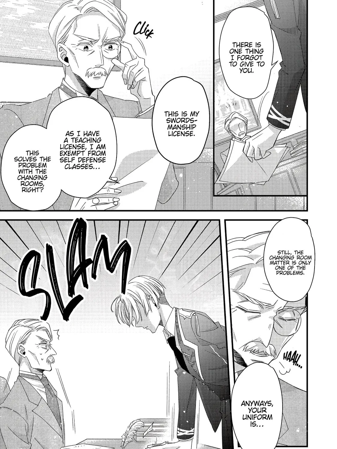 The villainess who is no better than an extra cross-dresses to be a love interest Chapter 5 page 31 - 
