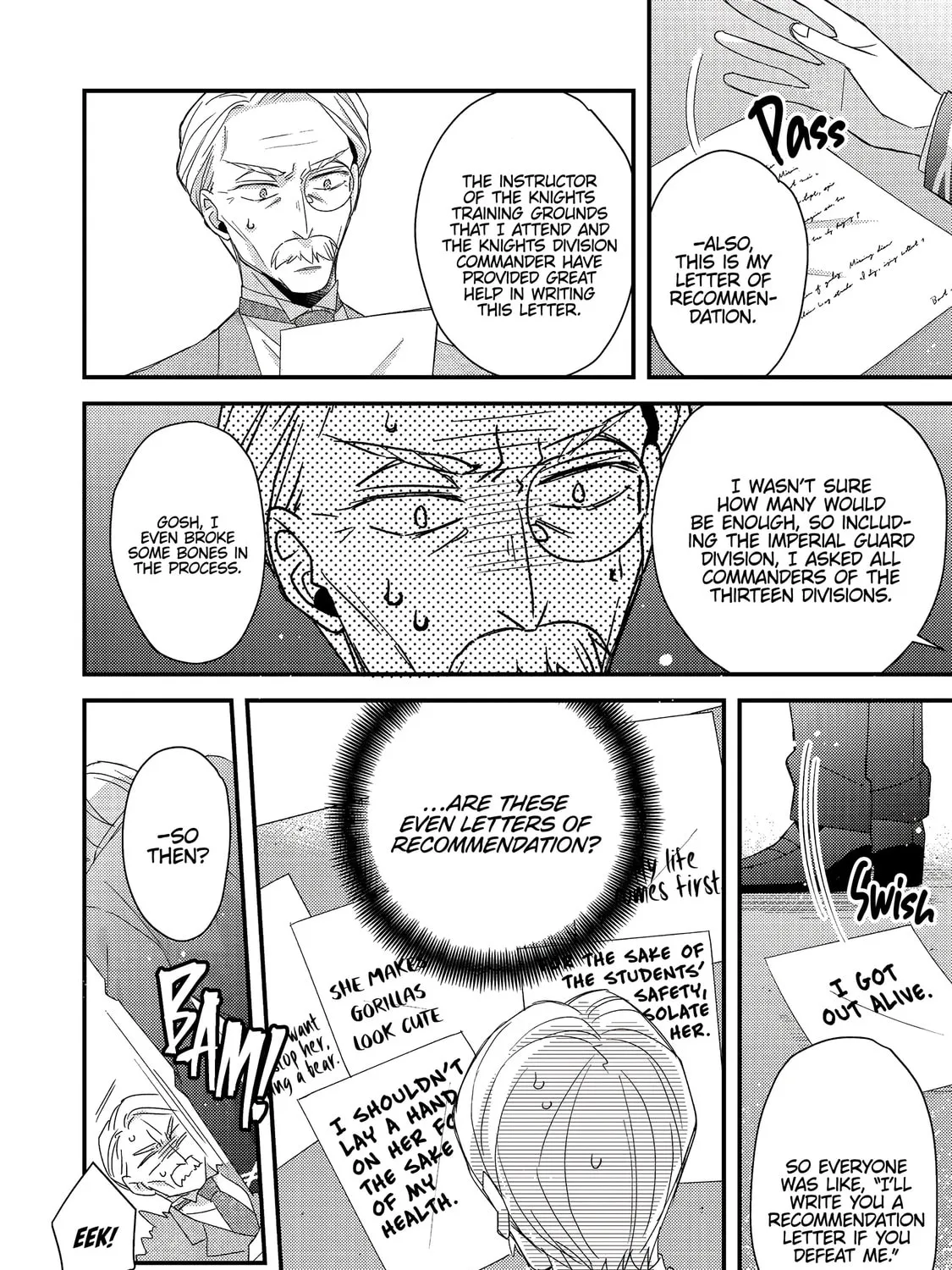 The villainess who is no better than an extra cross-dresses to be a love interest Chapter 5 page 33 - 