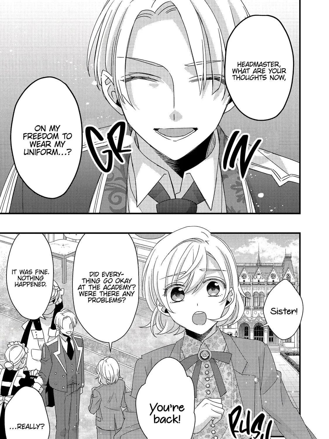The villainess who is no better than an extra cross-dresses to be a love interest Chapter 5 page 35 - 