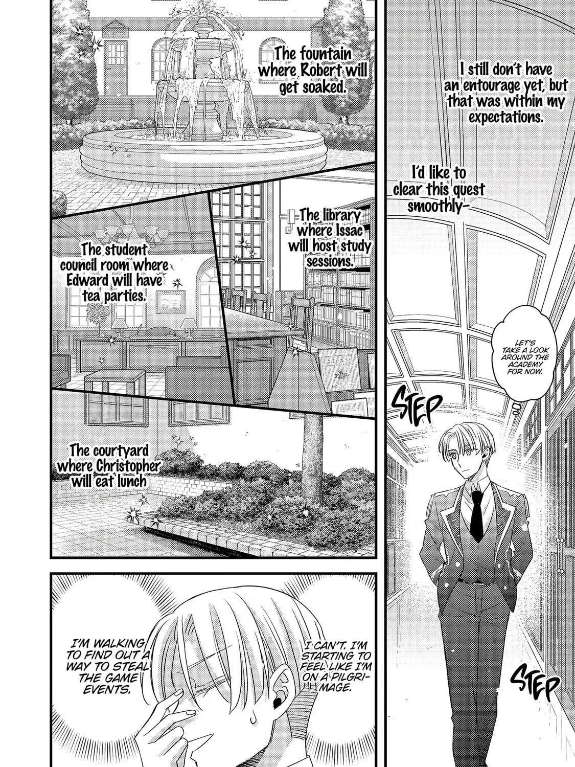 The villainess who is no better than an extra cross-dresses to be a love interest Chapter 5 page 45 - 